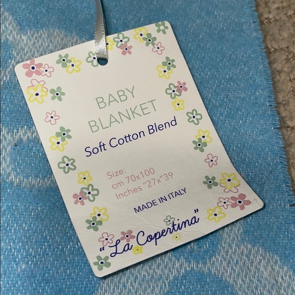 La Copertina Other Baby Blanket Blue Teddy Bear La Copertina Poshmark La Copertina Other Baby Blanket Blue Teddy Bear La Copertina Poshmark